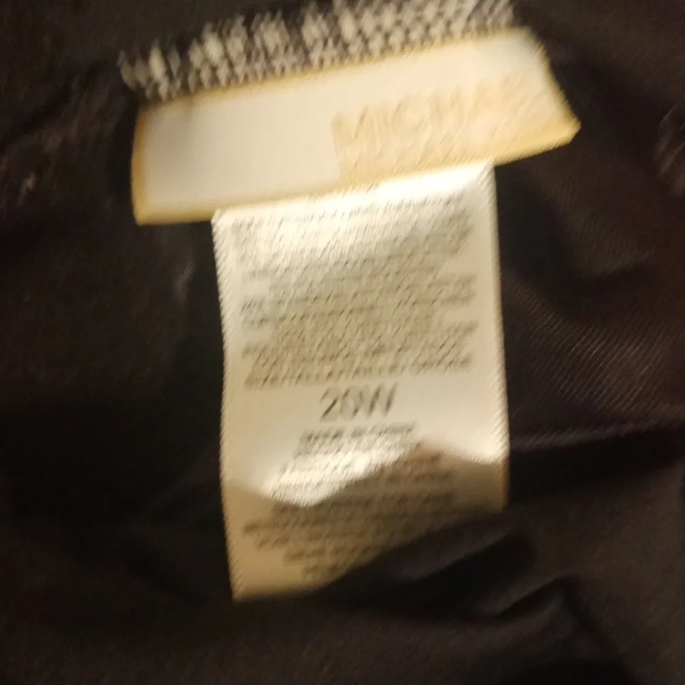 Michael kors Pink and Black Patterned Bathing Suit Top Size 20 W